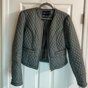 Women’s Grey Cropped Jacket